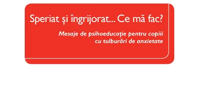 Speriat şi îngrijorat... Ce mă fac?