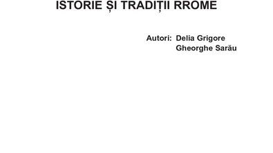 Istorie şi tradiţii rrome